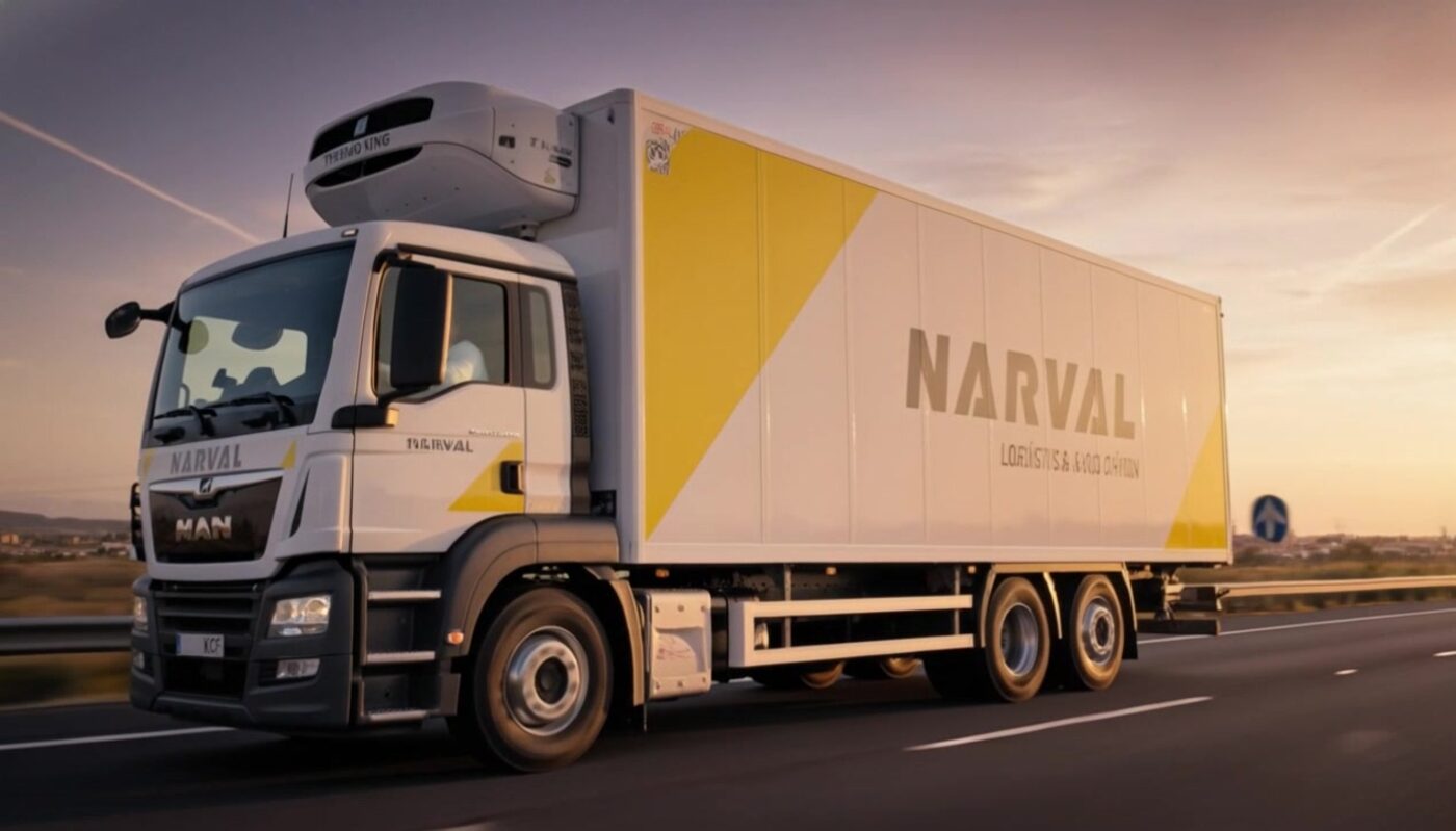 Camión frigorífico Narval en ruta